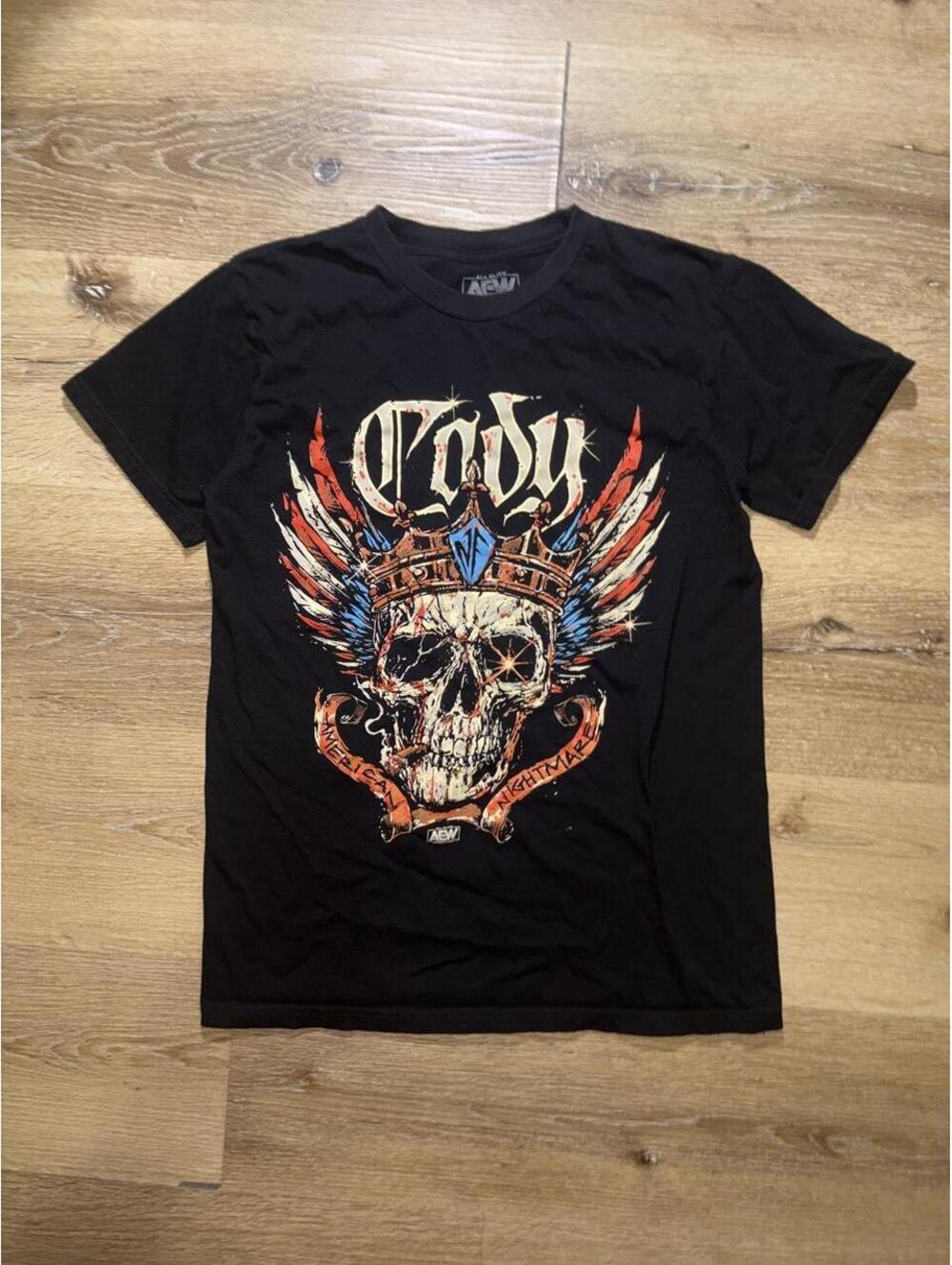 Cody Rhodes AEW American Nightmare Graphic Tee Men’s Small